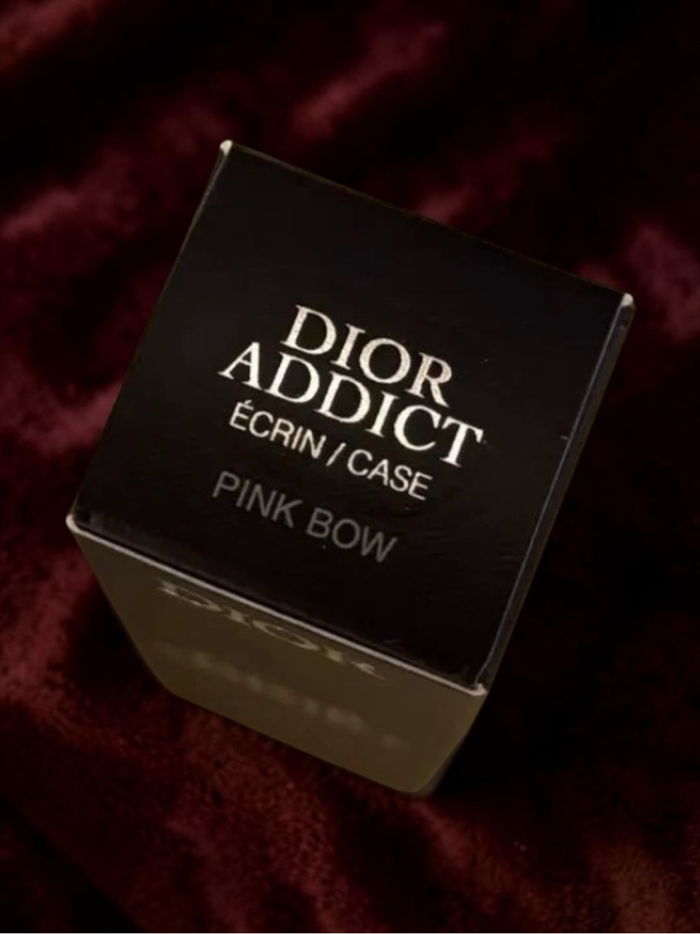 ✨LIMITED EDITION~Dior Addict Lipstick Case Pink Bow Cannage NIB SOLD OUT ✨ - Picture 3 of 8